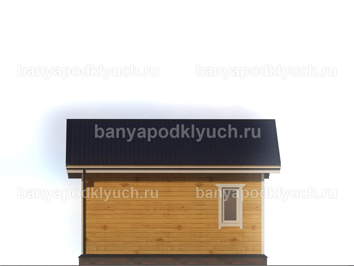 Баня из бруса 6x4.5 м Баня из бруса 6x4.5 м