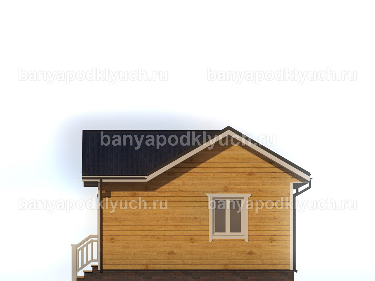 Баня из бруса 6x6 м Баня из бруса 6x6 м
