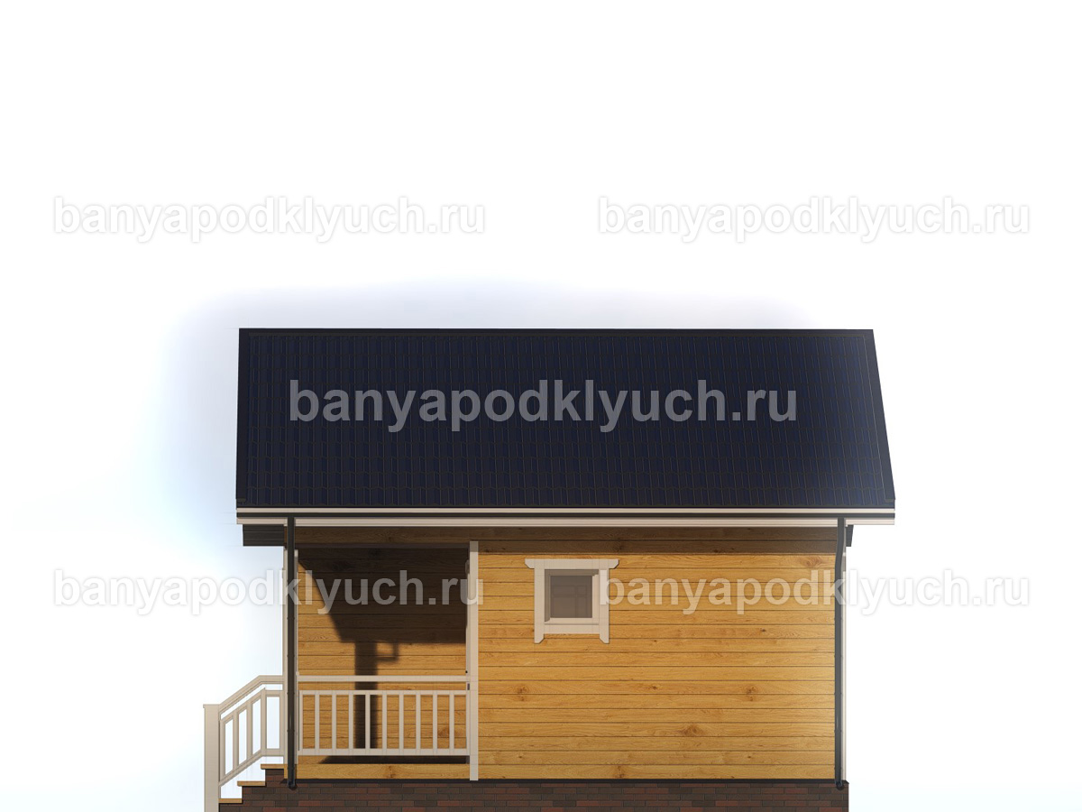 Баня из бруса 6x6 м Баня из бруса 6x6 м