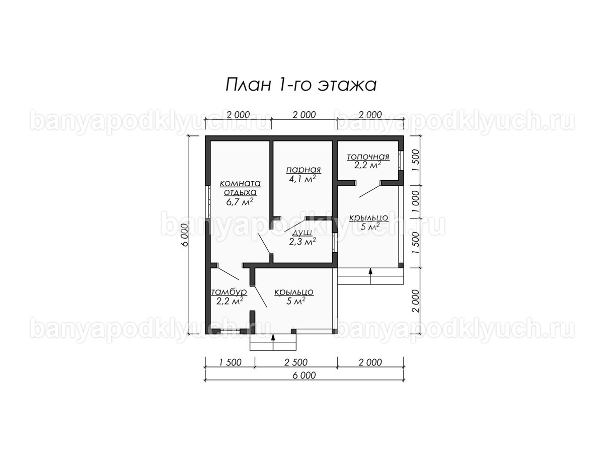 Каркасная баня 6x6 м Каркасная баня 6x6 м